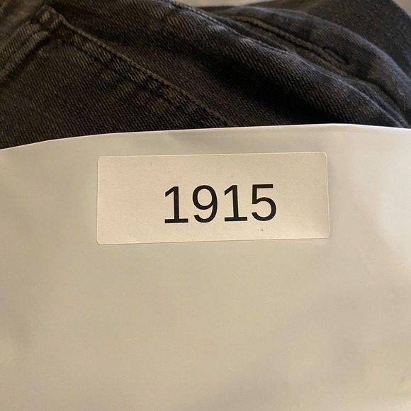 Madewell Jeans Womens 25 Charcoal The Perfect Vintage Wide Leg High Rise Denim - Picture 13 of 13